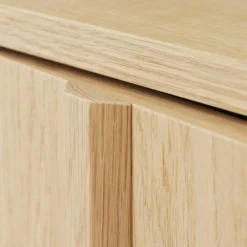 Rib Skänk Ek, Svart