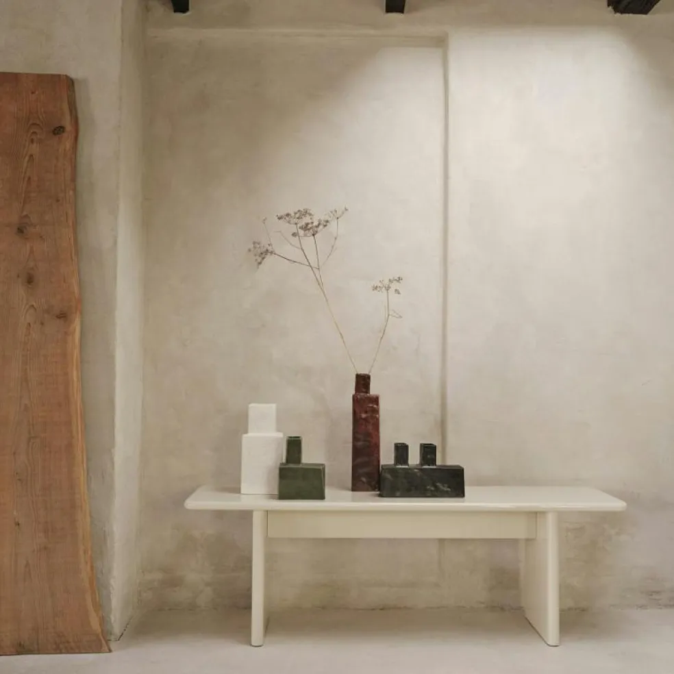 Rink Bänk 35x140 cm, Eggshell