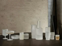 Ferm Living Dricksglas-Ripple Dricksglas 14 cl 4-pack, Klar