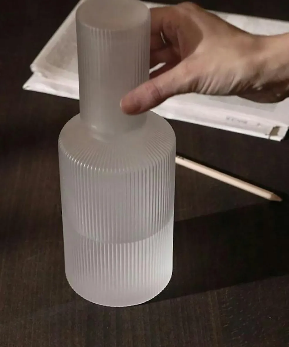 Ripple Dricksglas / Lock 14 cl, Frosted