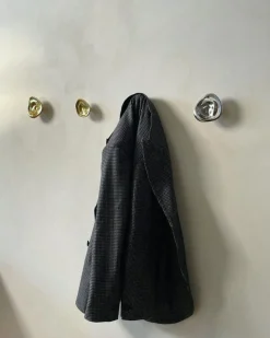 Ripple Knob Väggkrok 9 cm, Silver