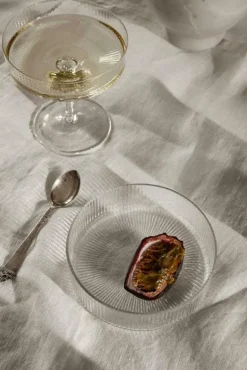 Ferm Living Dessertskålar|Serveringsskålar-Ripple Serveringsskål 4 Delar, Klar