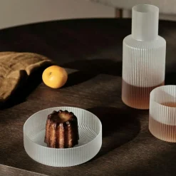 Ferm Living Dessertskålar|Serveringsskålar-Ripple Serveringsskål 4 Delar, Klar