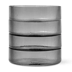 Ferm Living Dessertskålar|Serveringsskålar-Ripple Serveringsskål 4 Delar, Klar