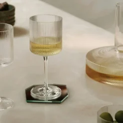 Ripple Vitvinsglas 2-pack, Smoked Grey