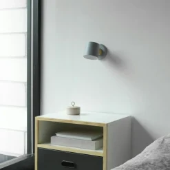 Normann Copenhagen Sänglampor|Vägglampor-Rise Vägglampa Fast Installation, Vit