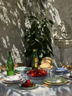 Piccola Home Uppläggningsfat-Riviera Serveringsfat Oval 37 cm, Rosa