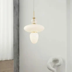 Nuura Pendellampor-Rizzatto 43 Pendel, Silver / Opal