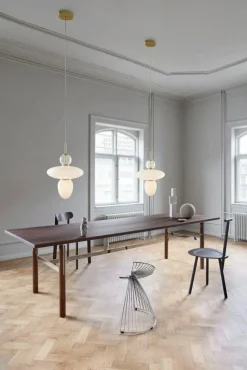 Nuura Pendellampor-Rizzatto 43 Pendel, Silver / Opal