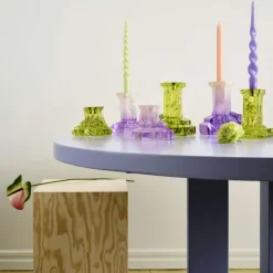 Rocky Baroque Ljusstake 95 mm, Spicy Rose