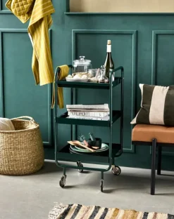 Roll Serveringsvagn, Vinröd