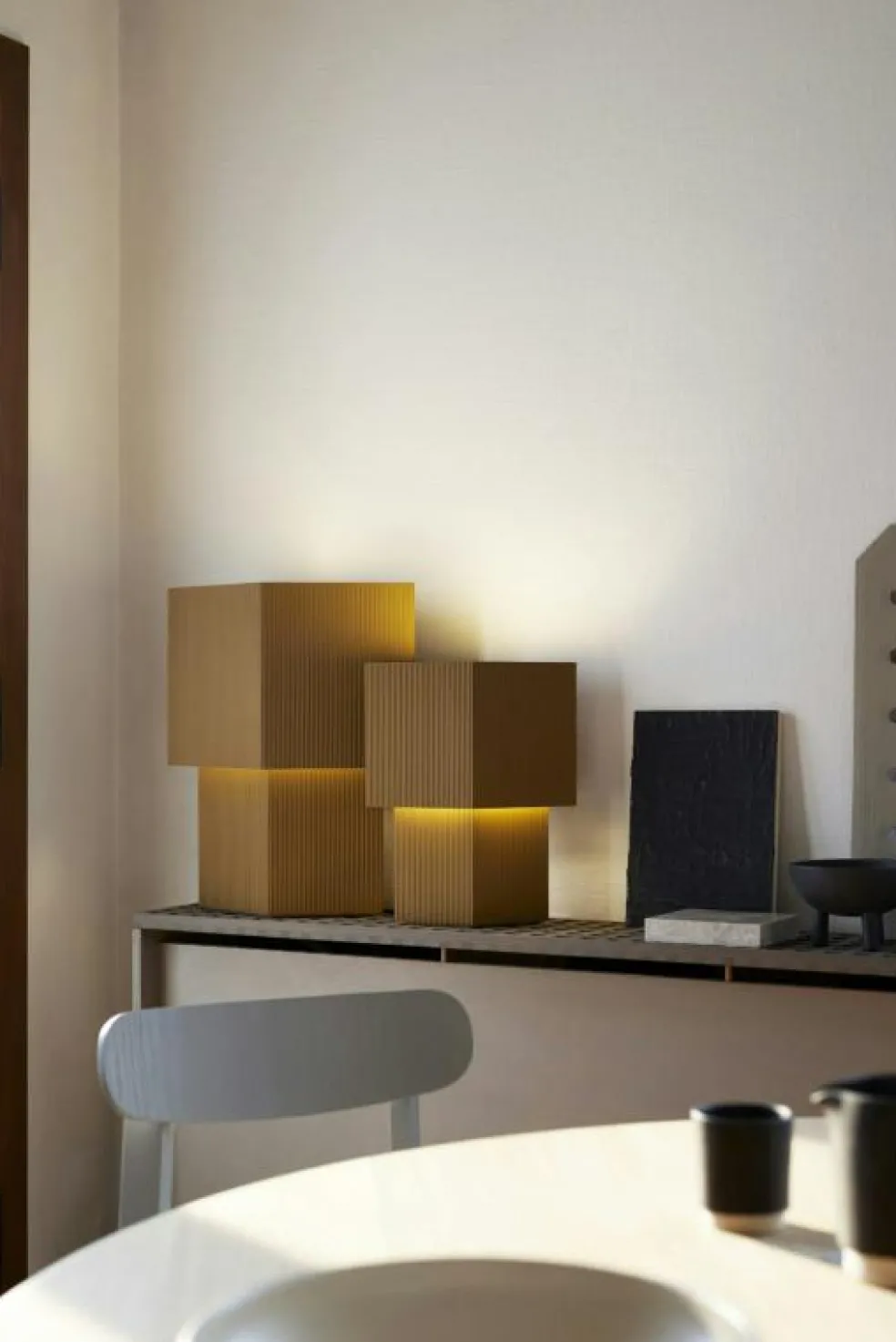 Romb 48 Bordslampa, Kummin