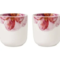 Villeroy & Boch Kaffekoppar-Rose Garden Muggar, 2-pack