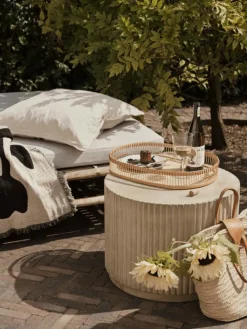 Broste Copenhagen Plädar & Filtar-Rosita Pläd 130x180 cm, Svart