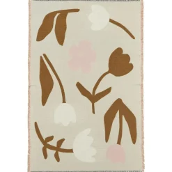 Broste Copenhagen Plädar & Filtar-Rosita Pläd 130x180 cm, Svart