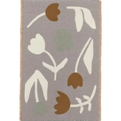 Broste Copenhagen Plädar & Filtar-Rosita Pläd 130x180 cm, Svart