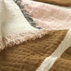 Broste Copenhagen Plädar & Filtar-Rosita Pläd 130x180 cm, Svart