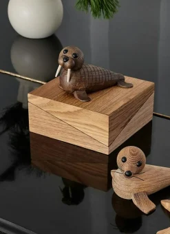 Spring Copenhagen Träfigurer|Dekorativa Accessoarer-Ross Walrus Träfigur 7 cm