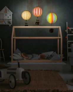 Authentic Models Pendellampor-Royal Aero LED-lampa Luftballong Ø32 cm, True Red