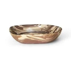 Ferm Living Serveringsskålar-Ryu Skål Sand / Brun, 15,5 cm