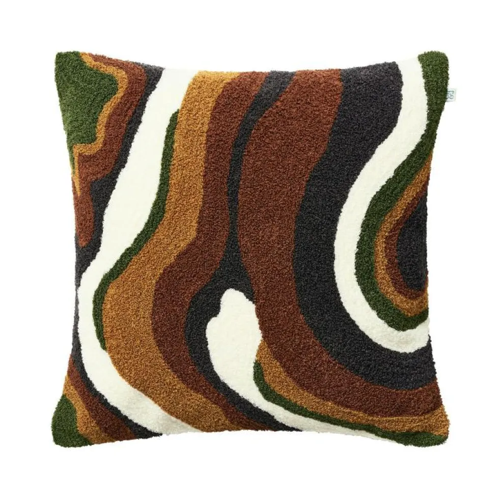 Sagar Kuddfodral Bouclé 50x50 cm, Apricot Orange / Rose