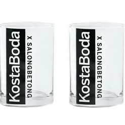 Kosta Boda Dricksglas-Salong Betong Shotglas 6 cl 2-pack