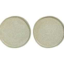 SAND GRAIN Tallrik 2-pack, Strå