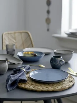 Bloomingville Tekoppar-Sandrine Mugg 10,5x9,5 cm, Ljusgrå