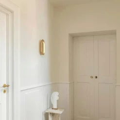 Nuura Vägglampor-Sasi Vägglampa 65 cm, Silver