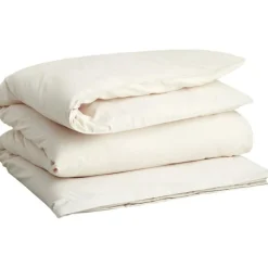 Sateen Påslakan 220x220 cm, Vit