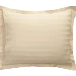 Sateen Stripe Örngott 50x60 cm, Vit