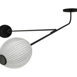 Satellite Vägg-/Taklampa, Soft Black