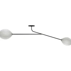 Satellite Vägg-/Taklampa, Soft Black