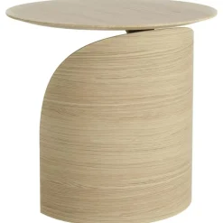 Savoa Soffbord Ø84 cm, Oljad Ek