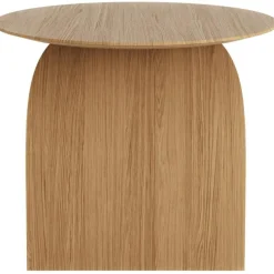 Savoa Soffbord Ø84 cm, Oljad Ek