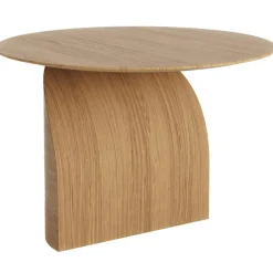 Savoa Soffbord Ø84 cm, Oljad Ek