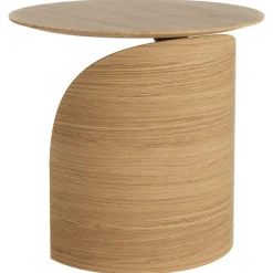 Savoa Soffbord Ø84 cm, Oljad Ek