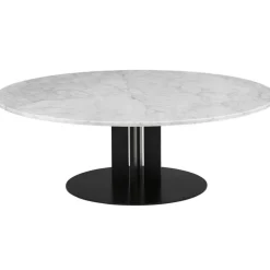 Normann Copenhagen Soffbord-Scala Soffbord Ø110 cm, Vit Marmor