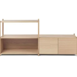 Sceene Bokhylla D, Svart Ek