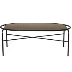 Secant Soffbord Ovalt, Antique Brown