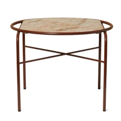 Secant Soffbord Runt, Black Gold