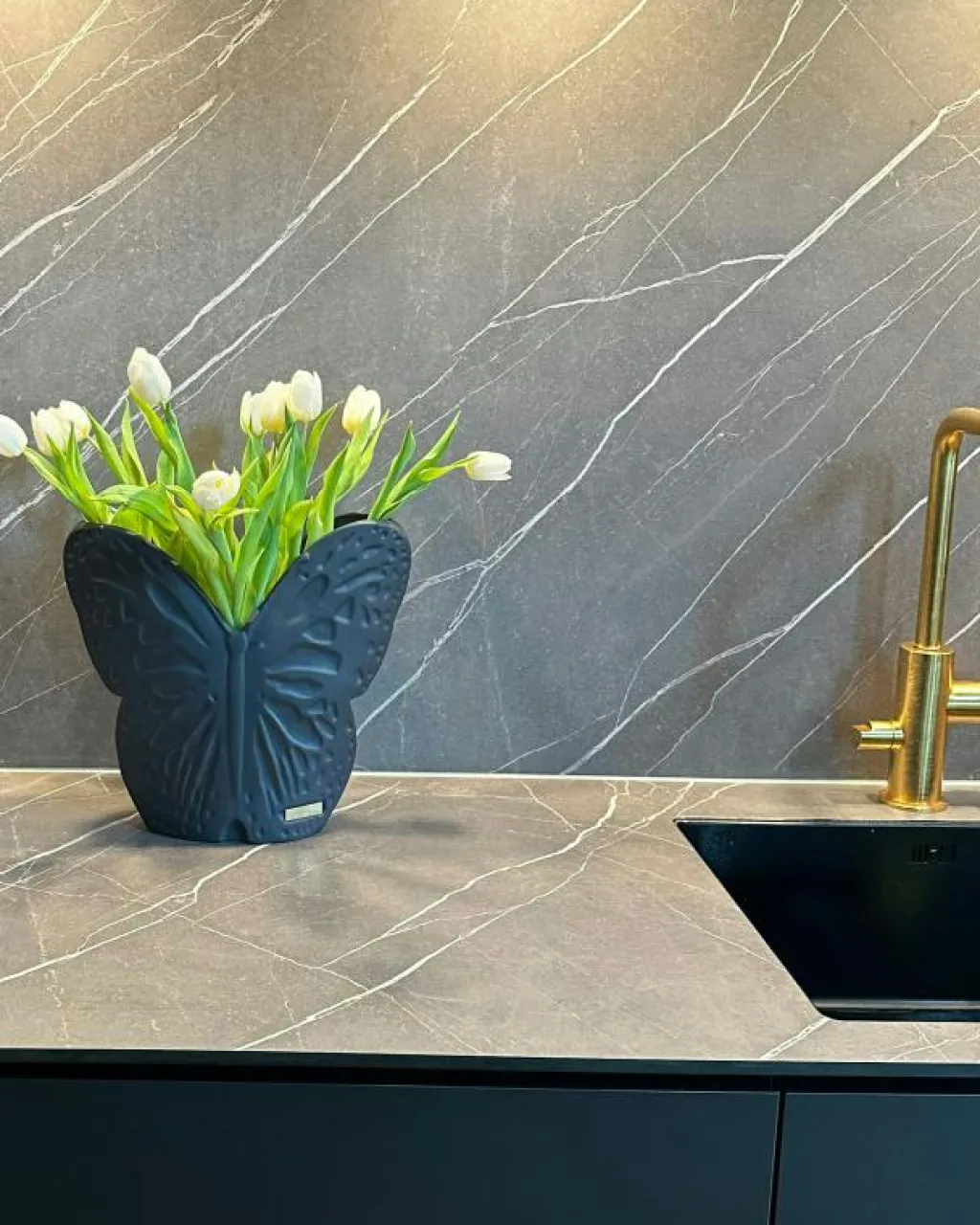 Carolina Gynning Vaser-Secret Butterfly Vas Liten, Vit