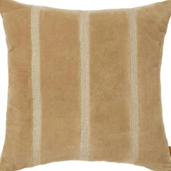 Senti Stripe Kuddfodral 50x50 cm, Carob Brown
