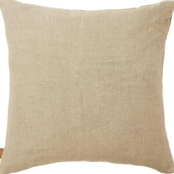 Senti Stripe Kuddfodral 50x50 cm, Carob Brown