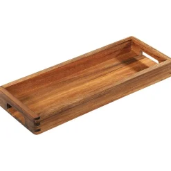 Zassenhaus Brickor-Serveringsbricka Akaciaträ, 22x33 cm