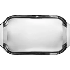 Serveringsbricka 25x43 cm, Svart