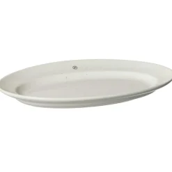 Serveringsfat Oval 18x30 cm, Vanilj