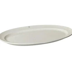 Serveringsfat Oval 18x30 cm, Vanilj