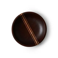 Lexington Serveringsskålar-Serveringsskål Trä Med Ränder