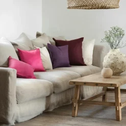 Linum Prydnadskuddar & Fodral-Seta Kuddfodral 40x40 cm,